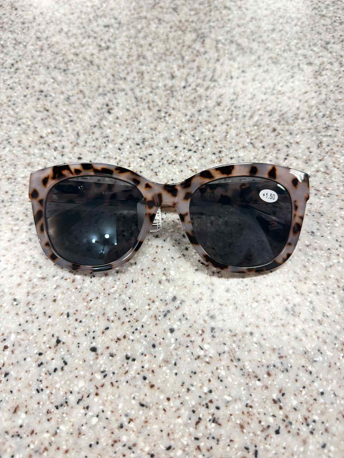 Tortoise Shell or Solid Cheater Reader Sunglasses