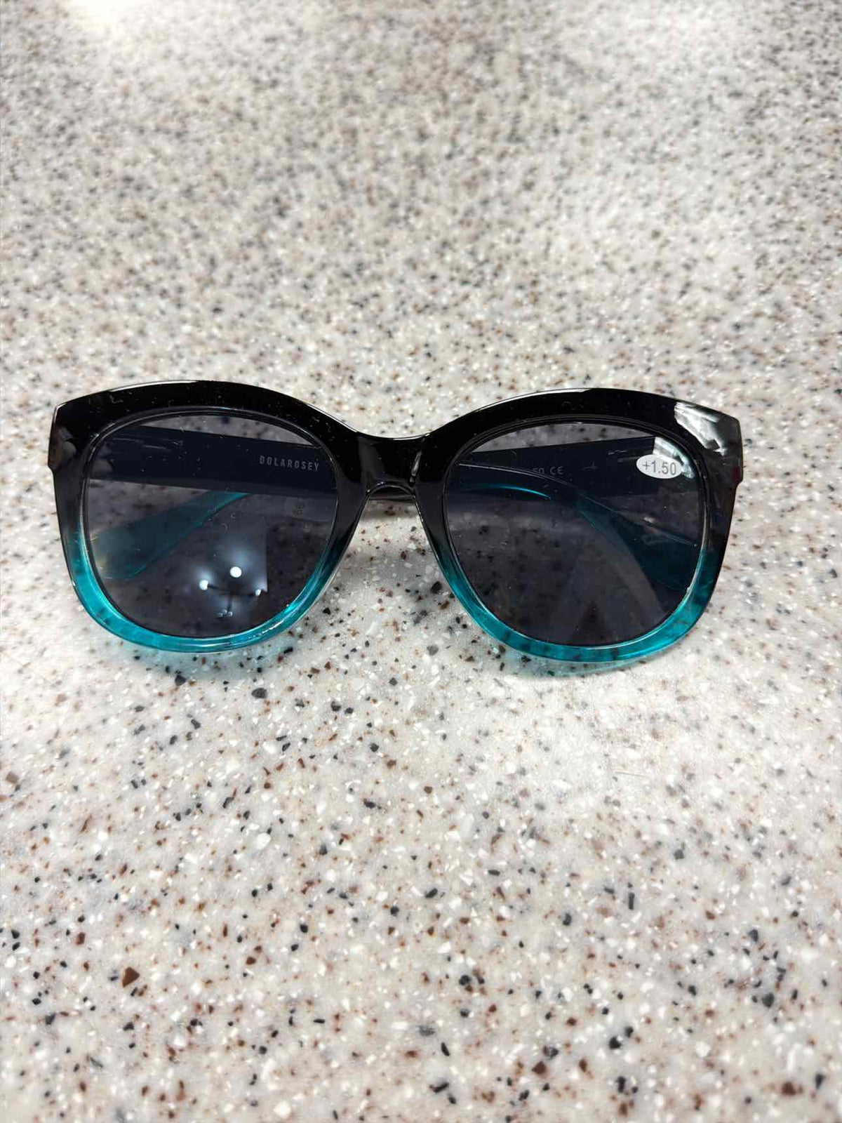 Tortoise Shell or Solid Cheater Reader Sunglasses