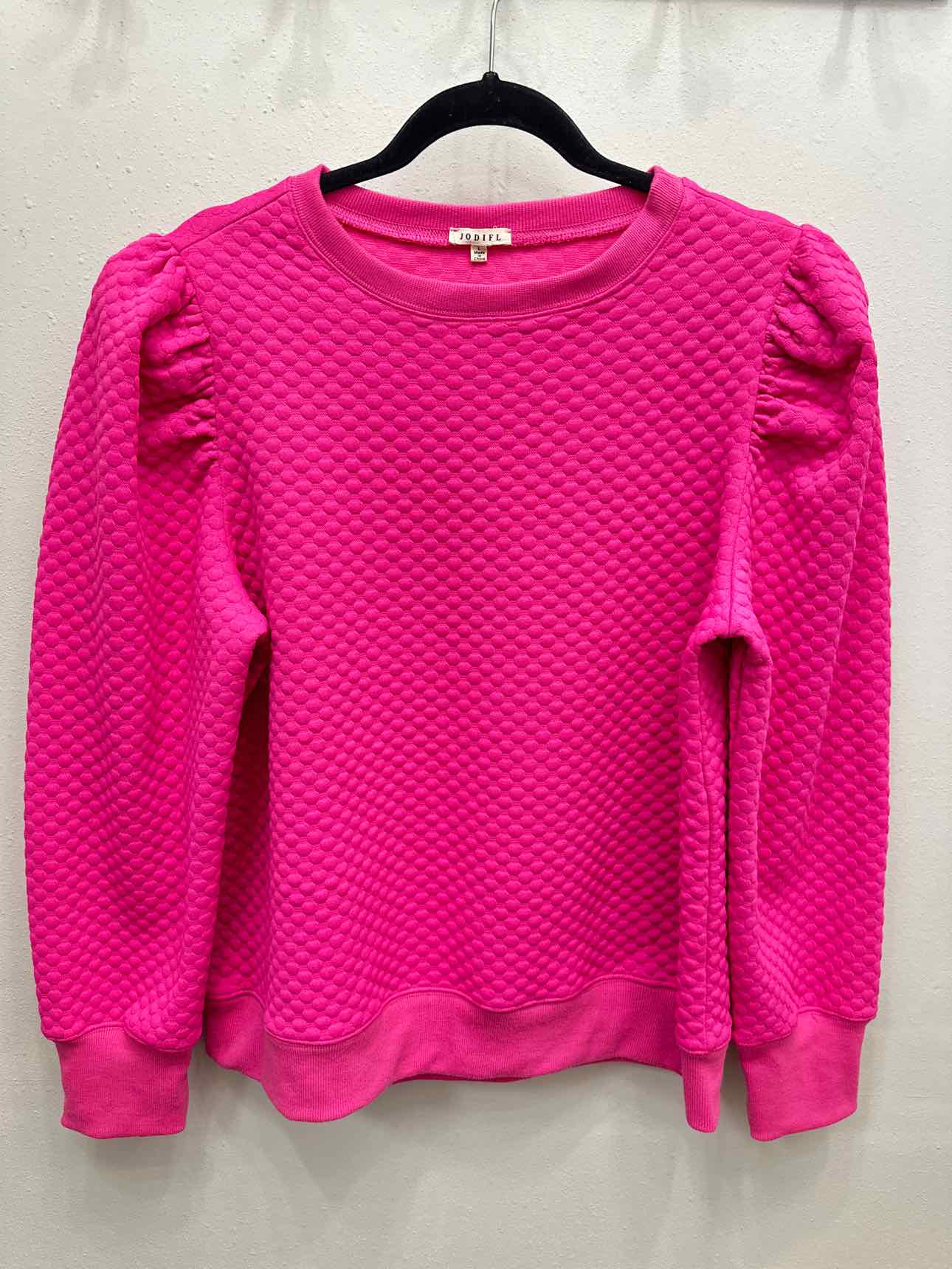 Jodifl Size Large Hot Pink Top