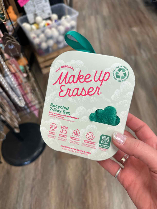 The Original Make Up Eraser Green Recycled 7 Day Set