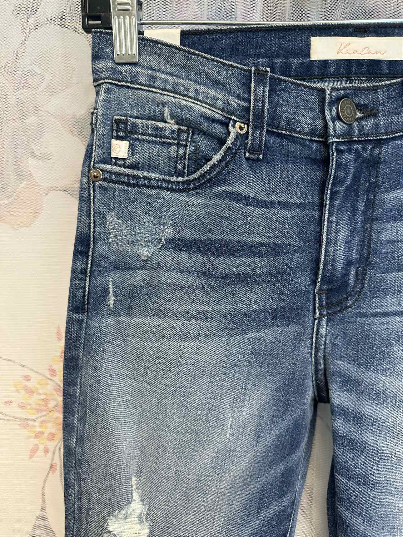 KanCan NEW NWT Premier Distressed Skinny Light Wash Size 26 Denim Jeans