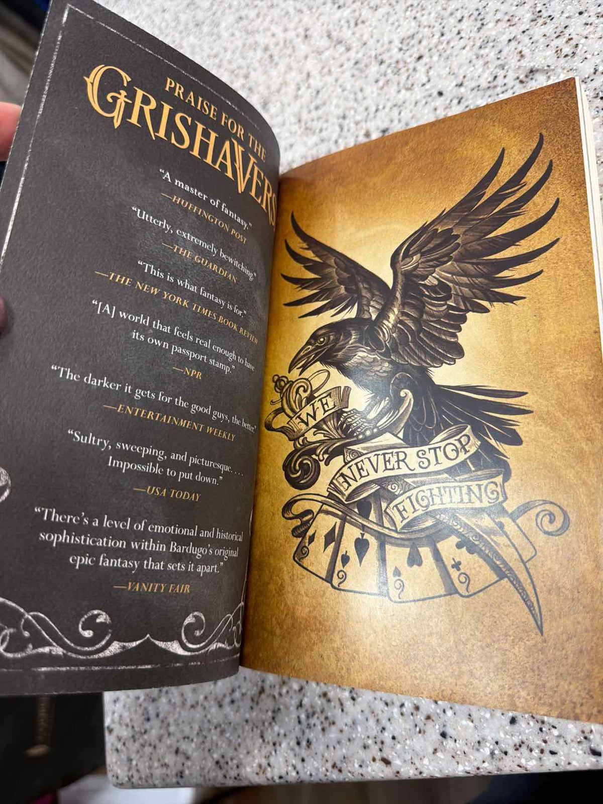 Crooked Kingdom by Leigh Bardugo paperback book