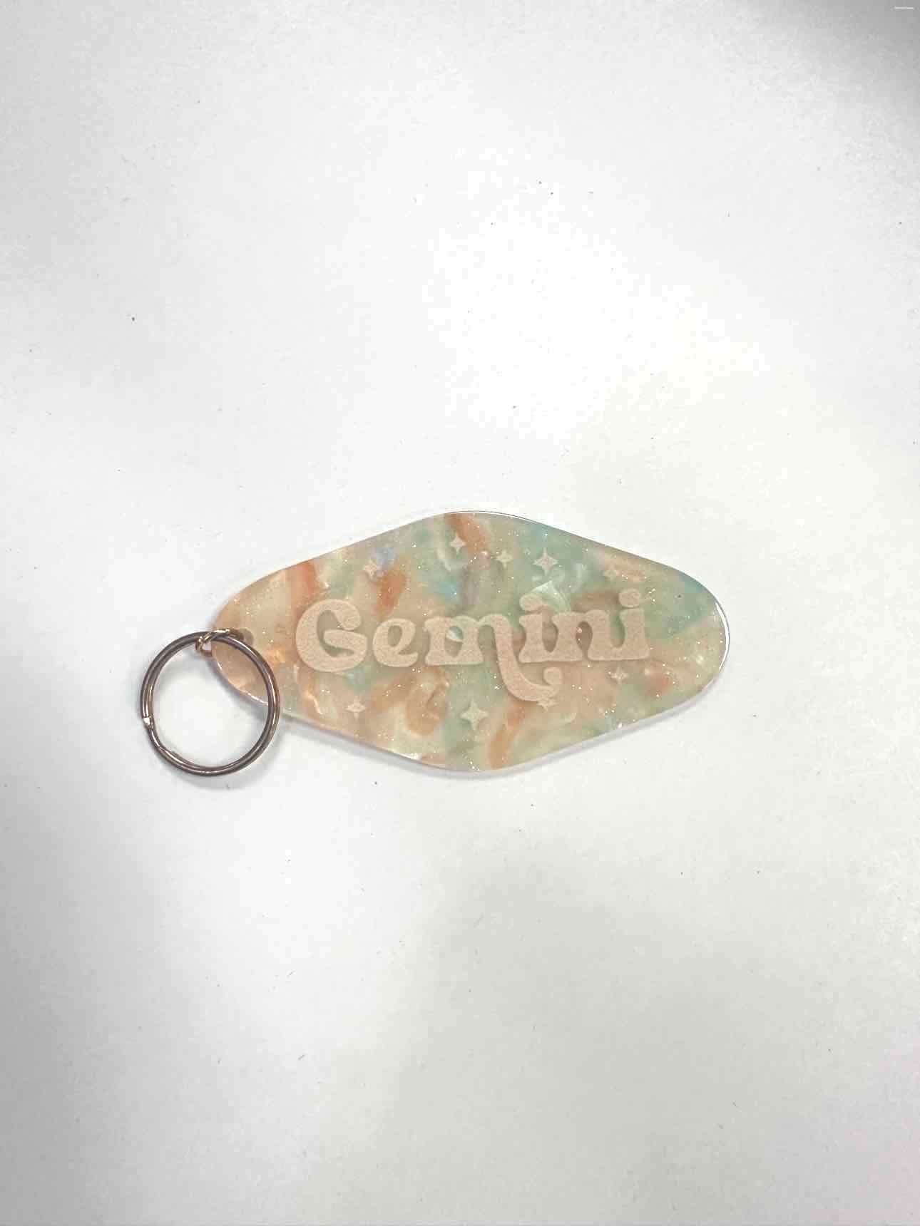 Horoscope Zodiac Key Chain