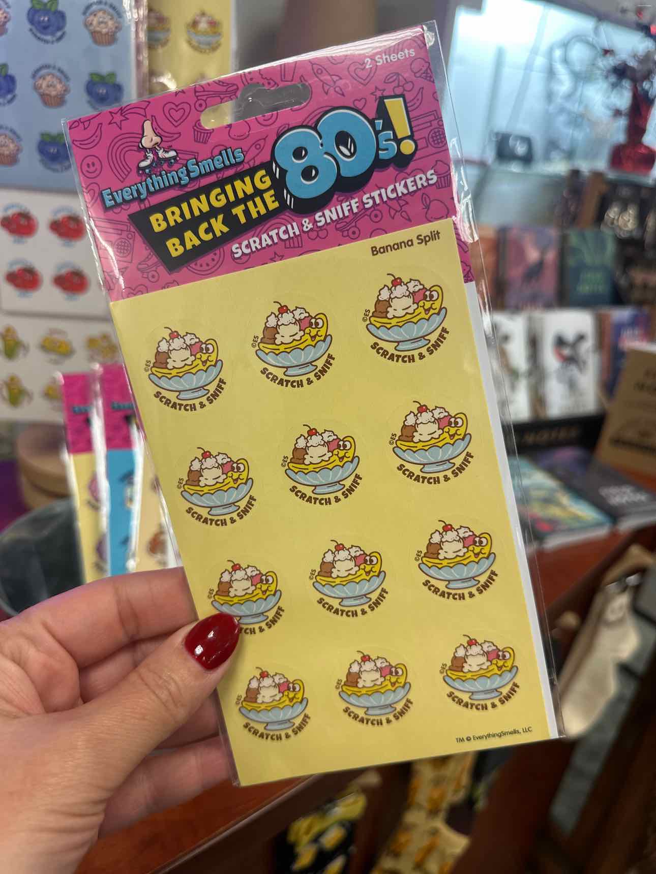 Scratch & Sniff Stickers 2-Pack Stationary