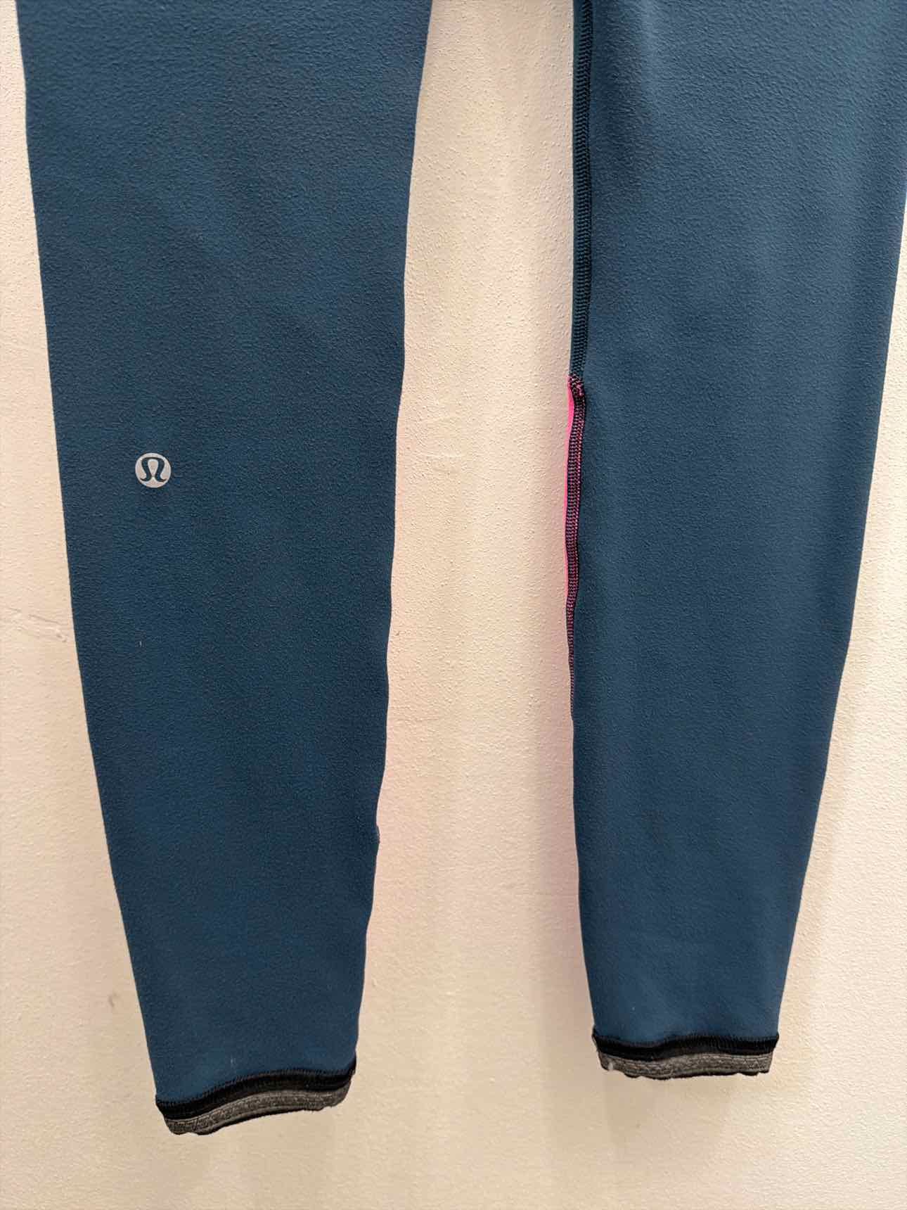 Lululemon Size 6 Align High-Rise Long Pants Teal Pink Athletics