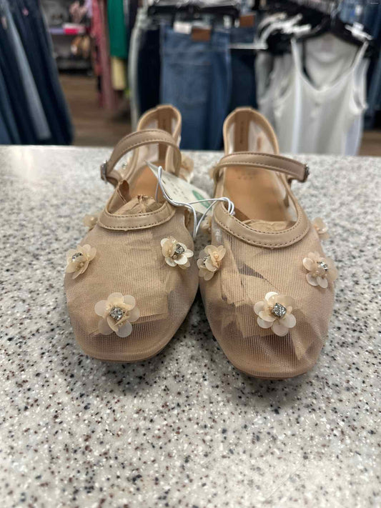 NEW A New Day Size 8 1/2 Nude Mesh Summer Mary Jane Shoes