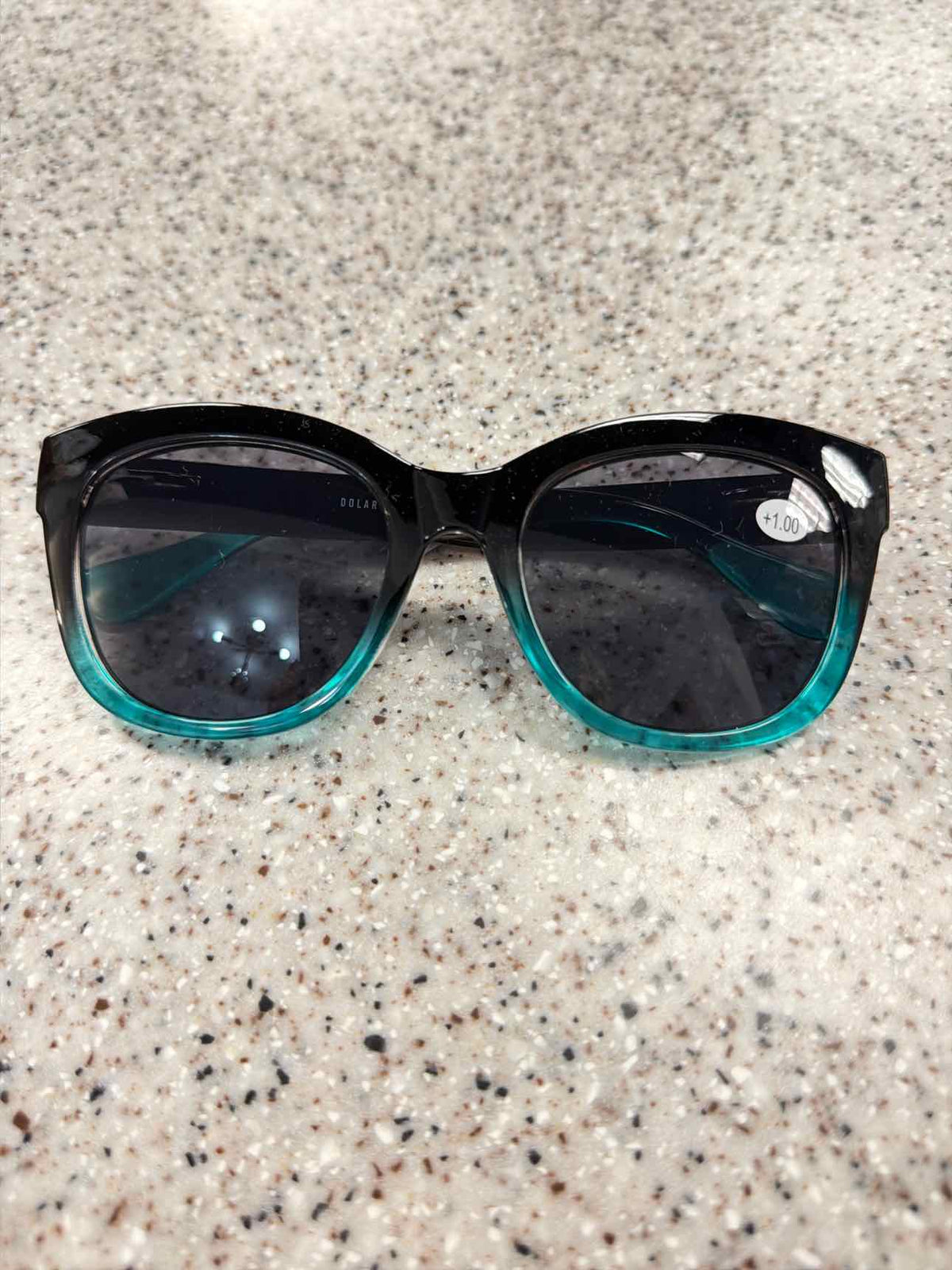 Tortoise Shell or Solid Cheater Reader Sunglasses