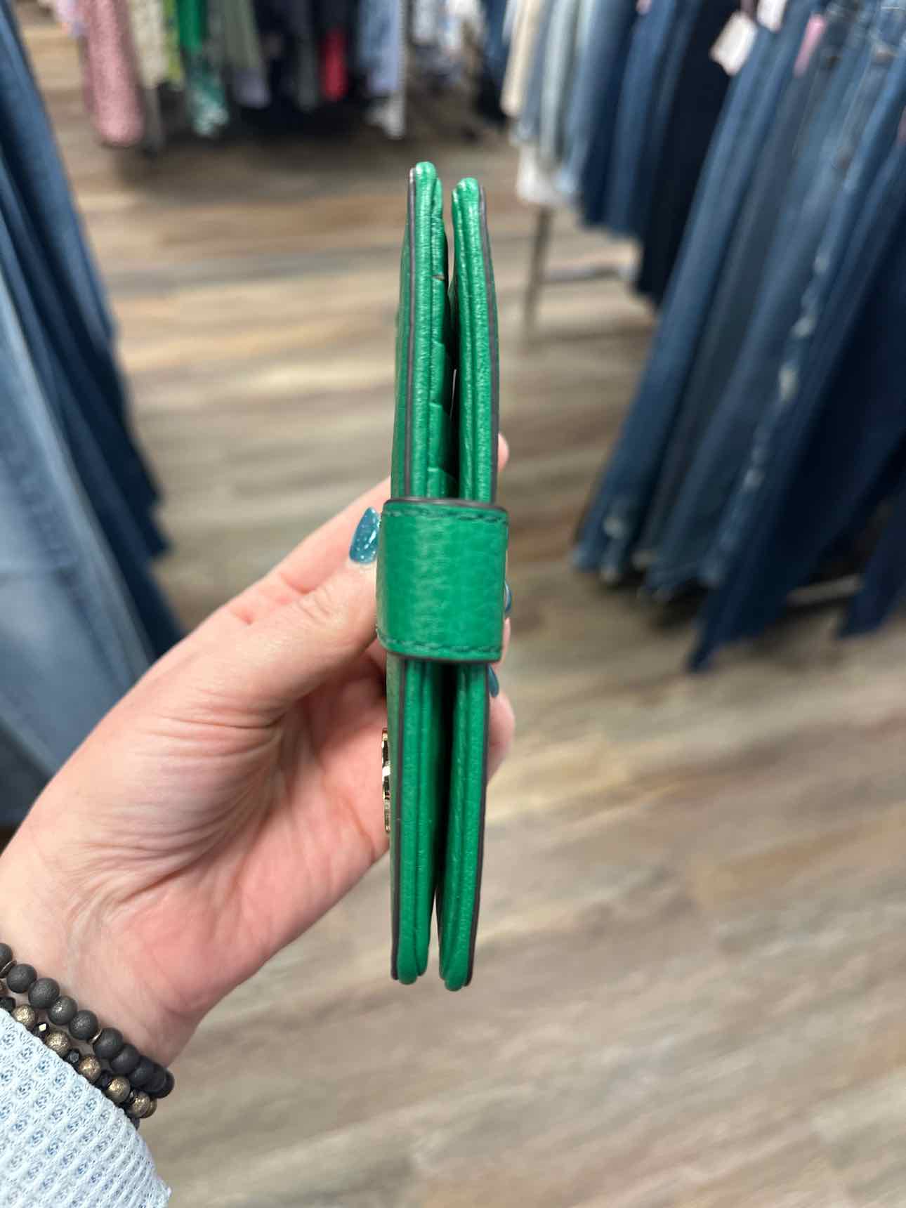 Michael Michael Kors Size Small Green Wallet