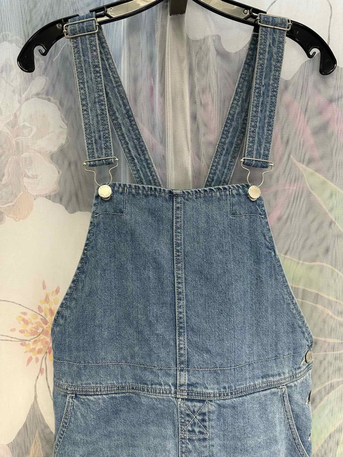 Free People Size 6 Denim Overalls