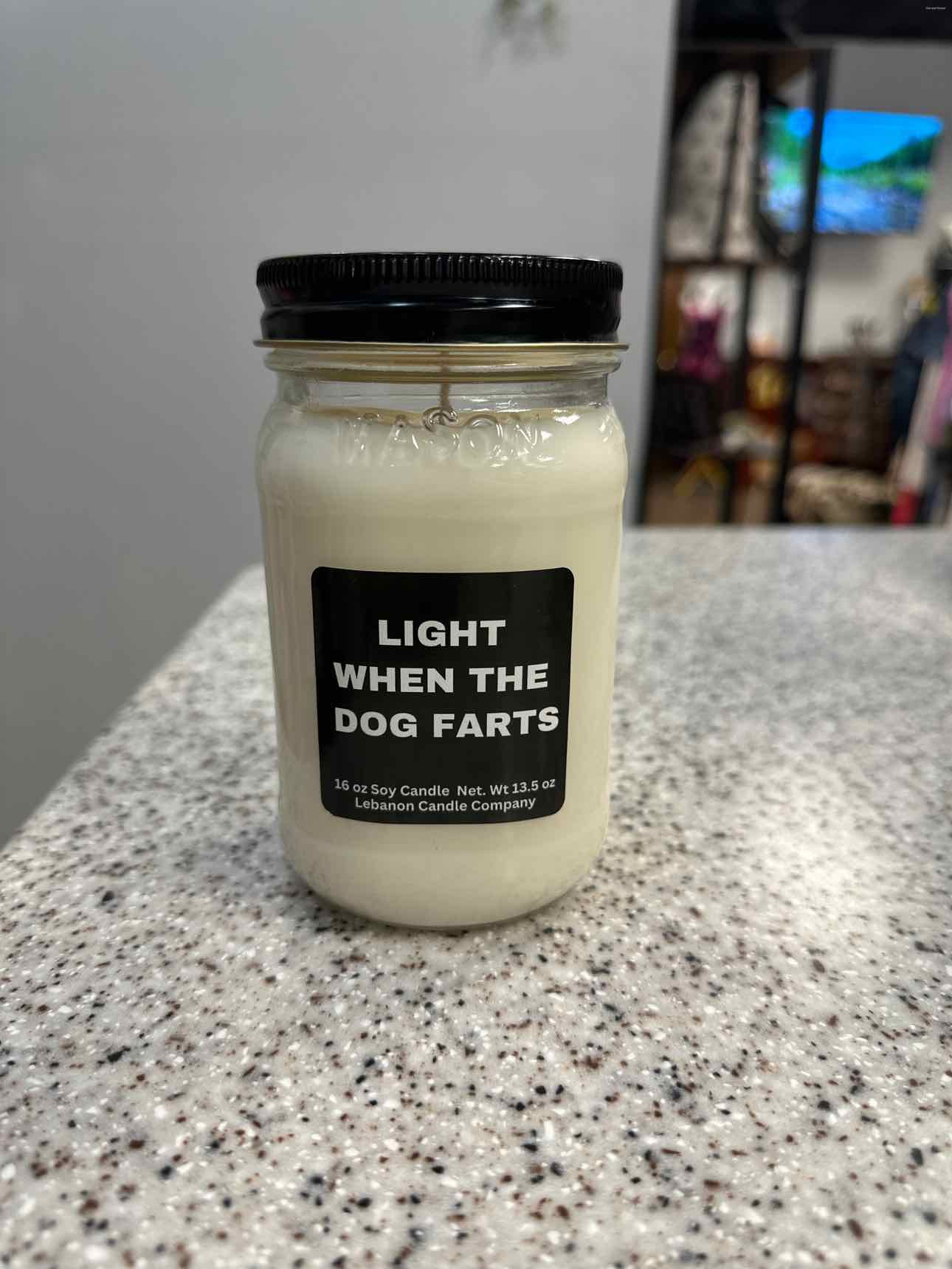 Lebanon Candle Co Size 13.5 oz 100% Soy Mason Jar Candle