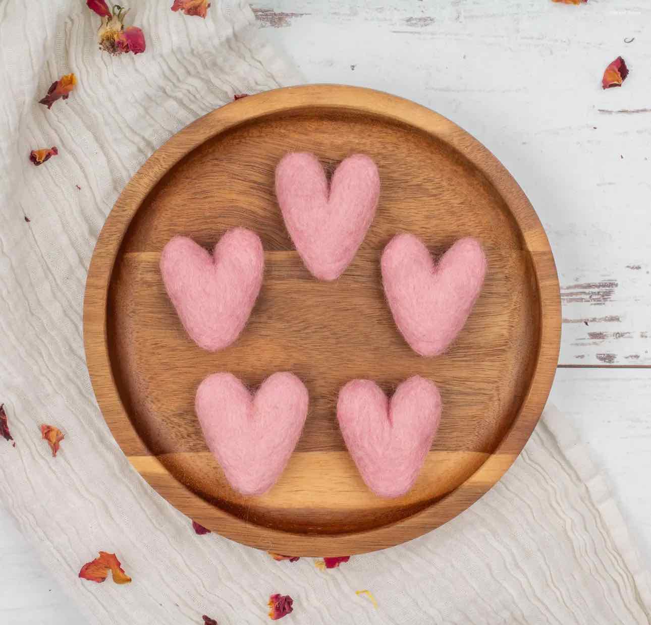 Wool XS Heart Shaped Drawer Freshener