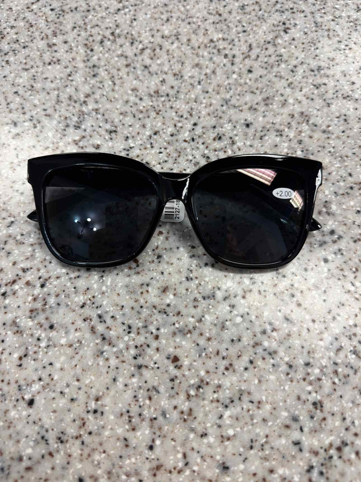 Leopard Frame Cheater Reader Bi-Focal Sunglasses