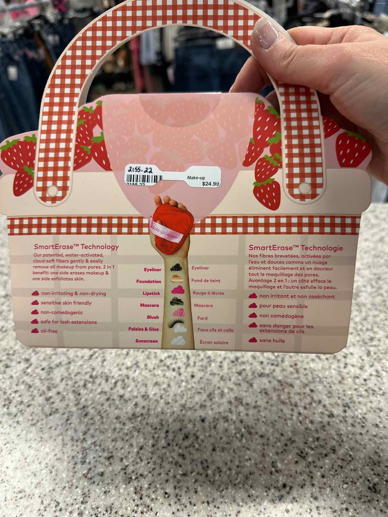 The Original Make Up Eraser Strawberry Lovers 7 Day Set