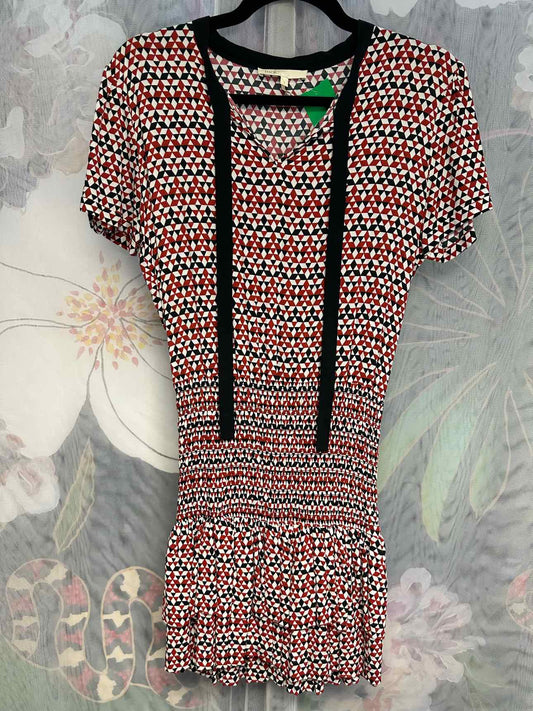 maje Size 1 Red/White Dress