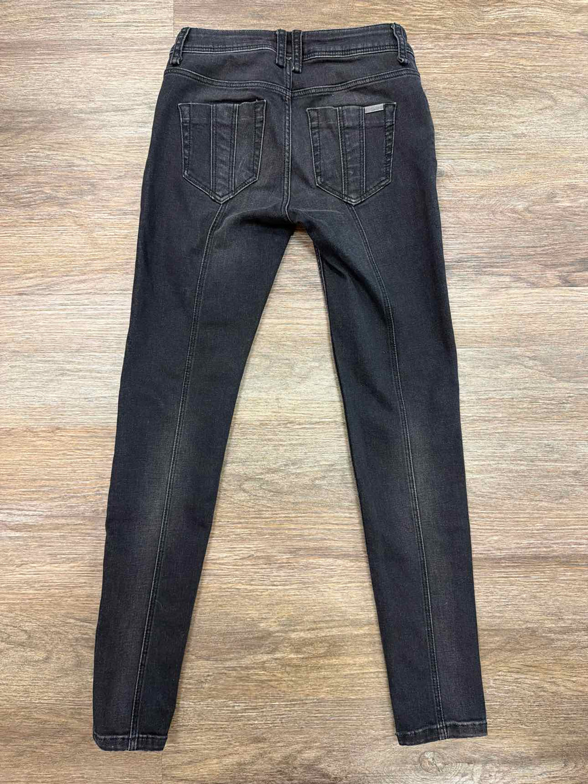 Burberry Brit Size 26 Black Westbourne Skinny Black Denim Jeans