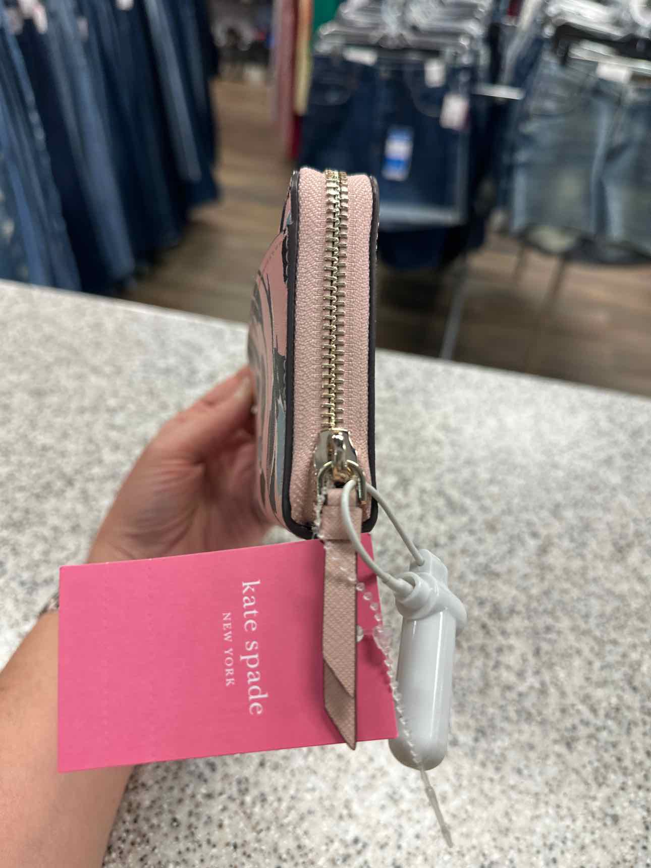 Kate Spade Size Large Pink/Aqua Wallet