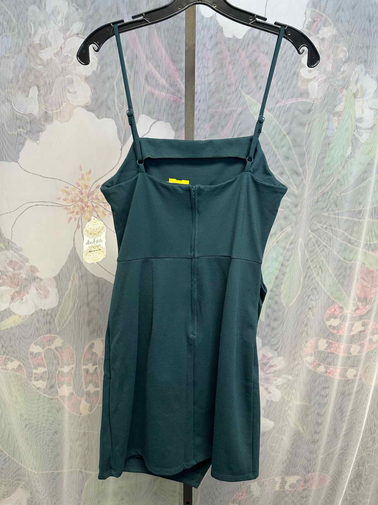 altar'd state NWT NEW Medium Ruched Bodycon Teal Dress