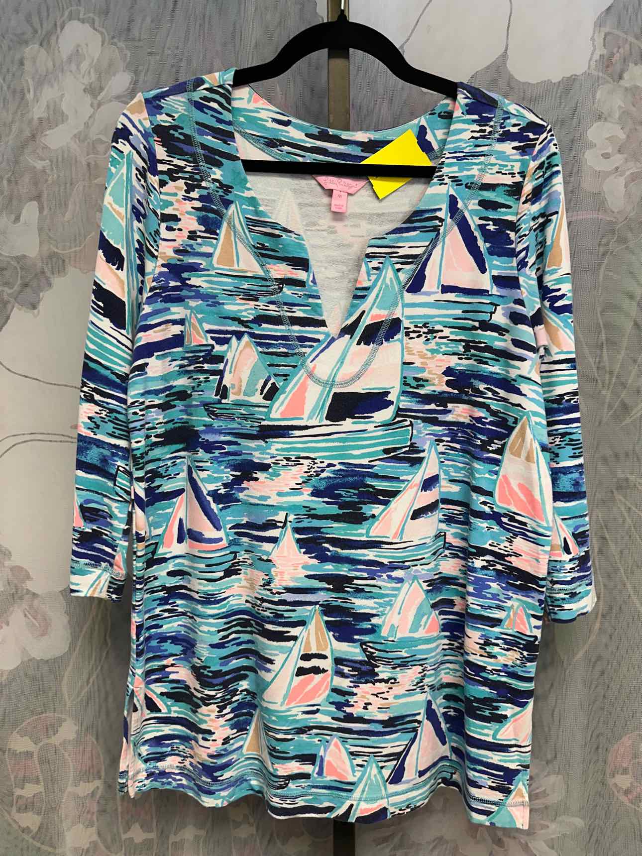 Lilly Pulitzer Size Medium Aqua Top