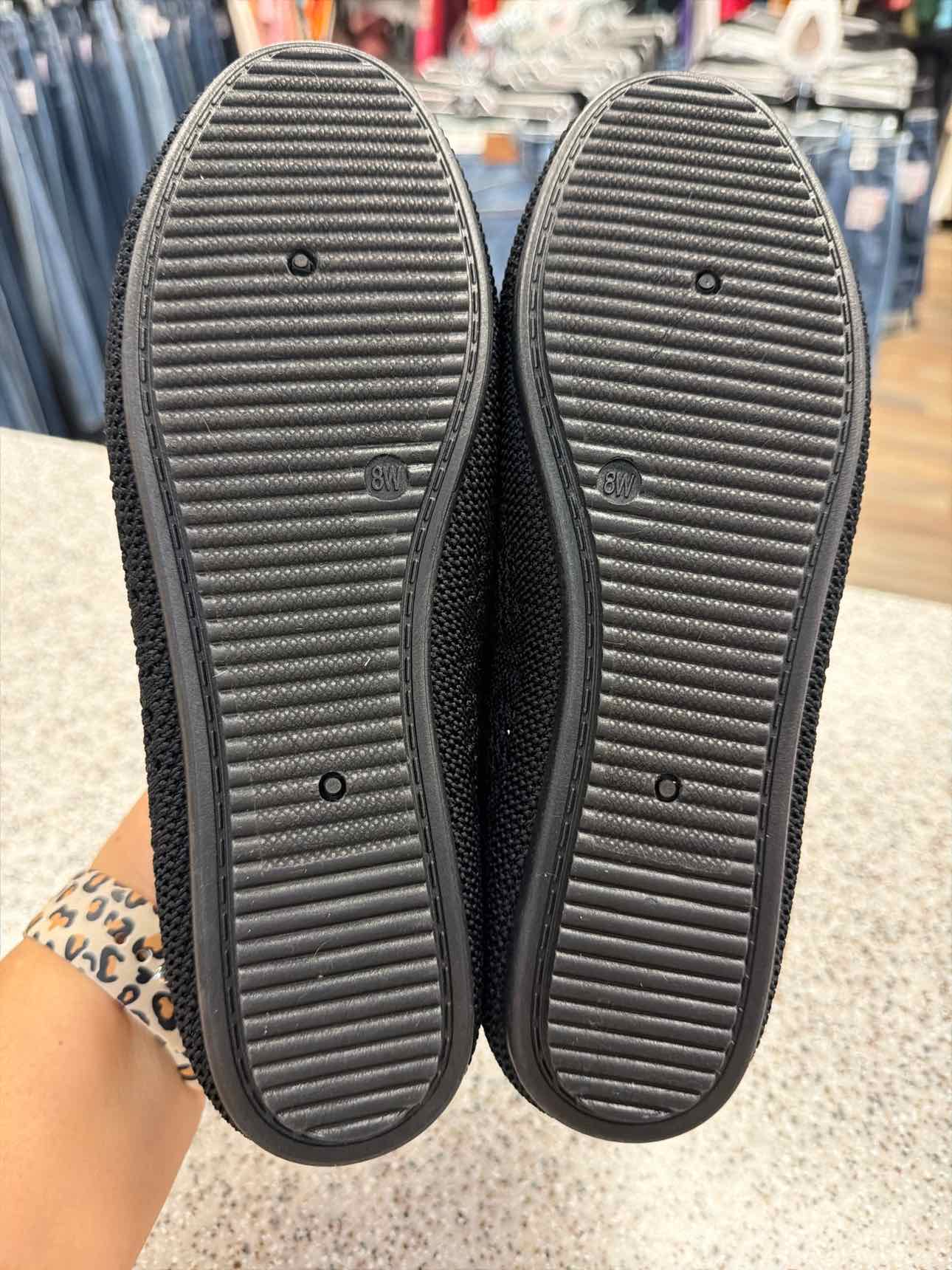 Gloria Vanderbilt Size 8W Black Shoes