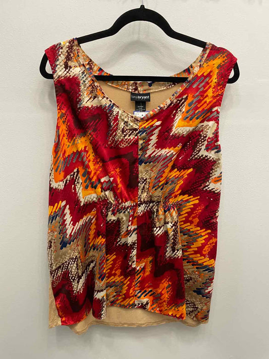 Lane Bryant Size 14/16 Red Top