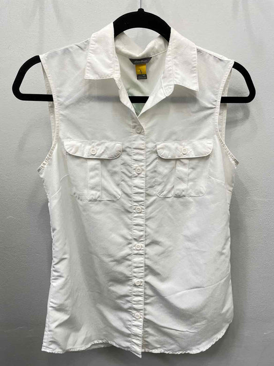 Eddie Bauer Size XS White Top