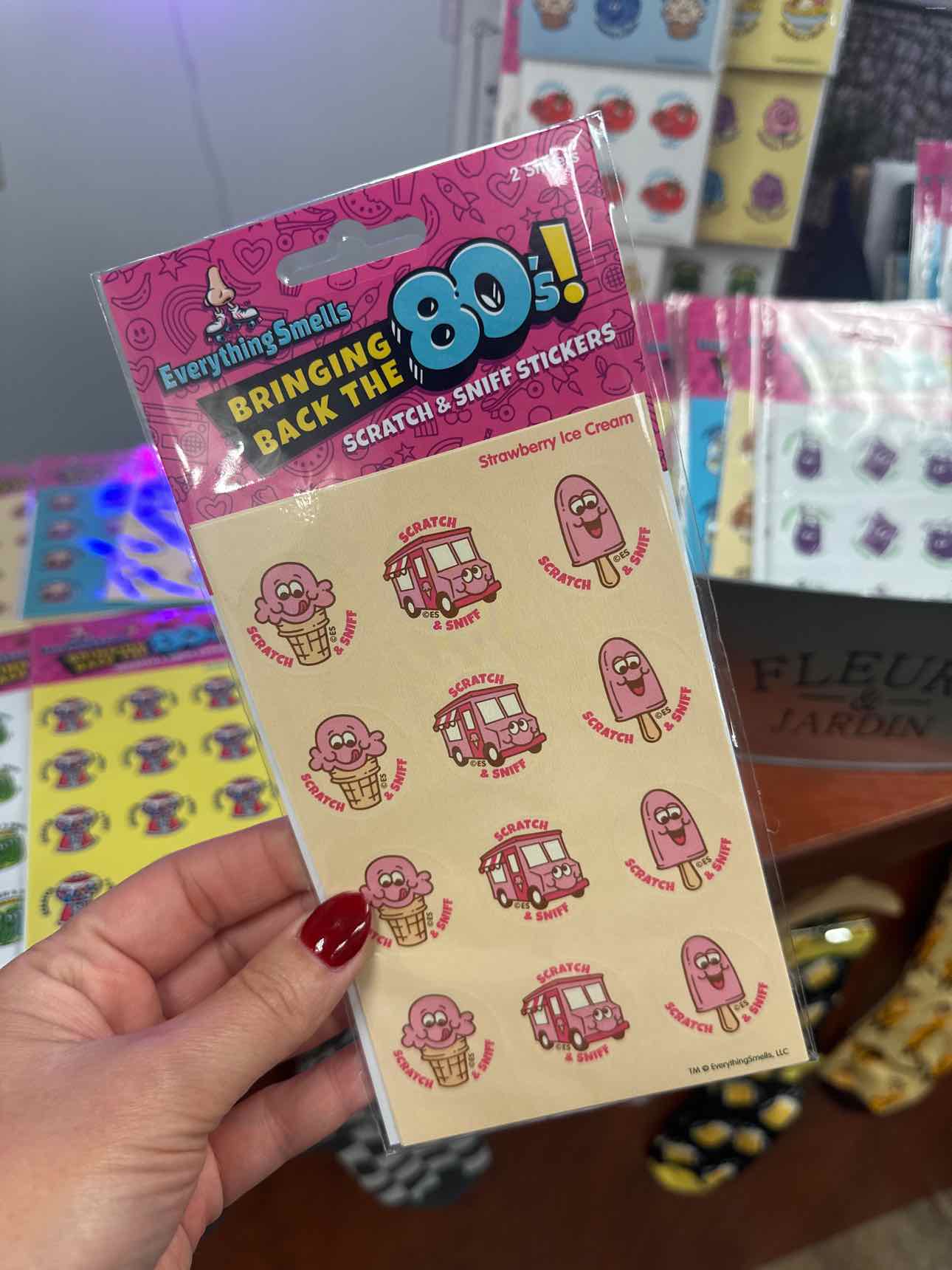 Scratch & Sniff Stickers 2-Pack Stationary