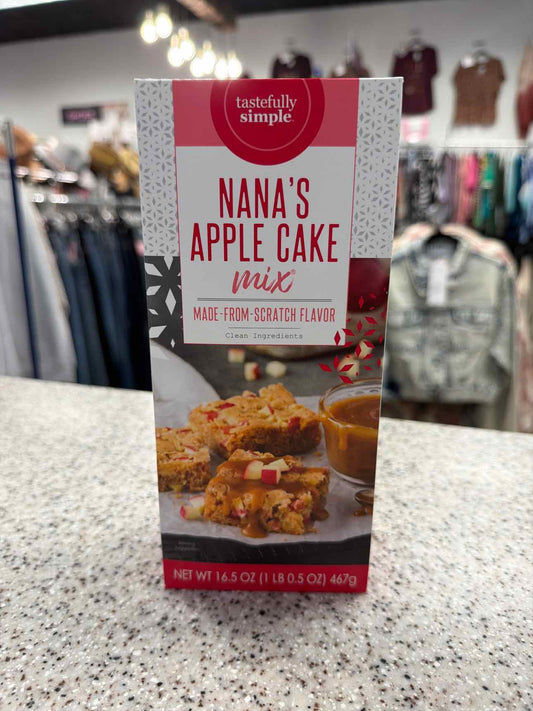 Tastefully Simple Nana's Apple Cake Mix Food