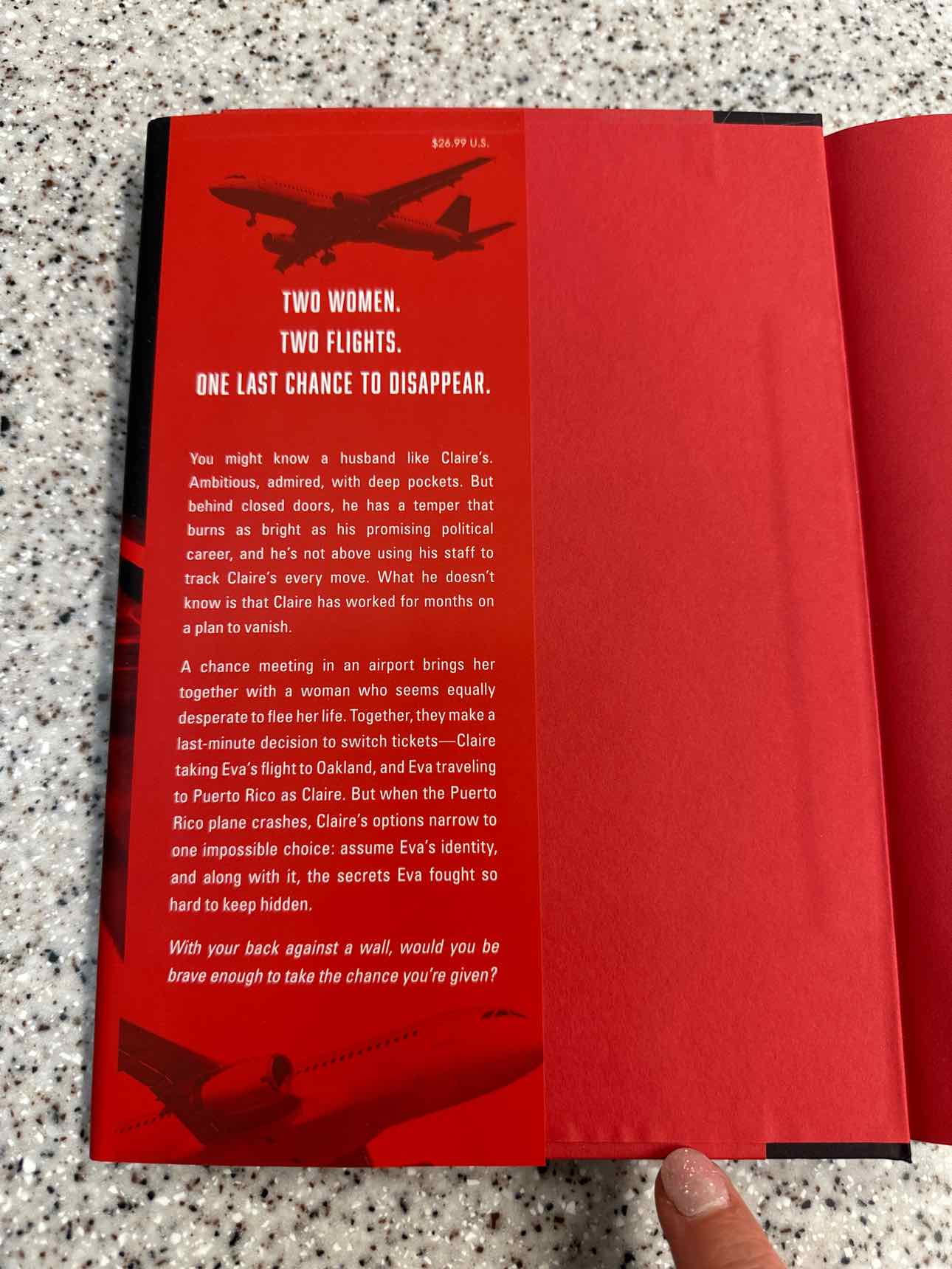 The Last Flight by Julie Clark (hard cover)