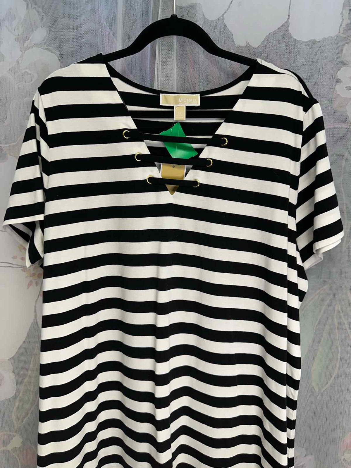 Michael Michael Kors Size 2X Black/white Dress