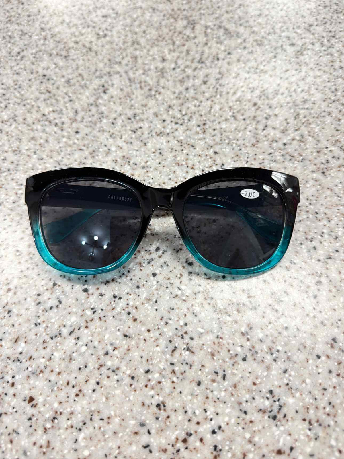 Tortoise Shell or Solid Cheater Reader Sunglasses
