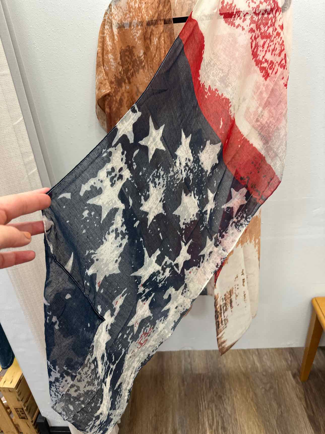 Vintage USA Patriotic Kimono