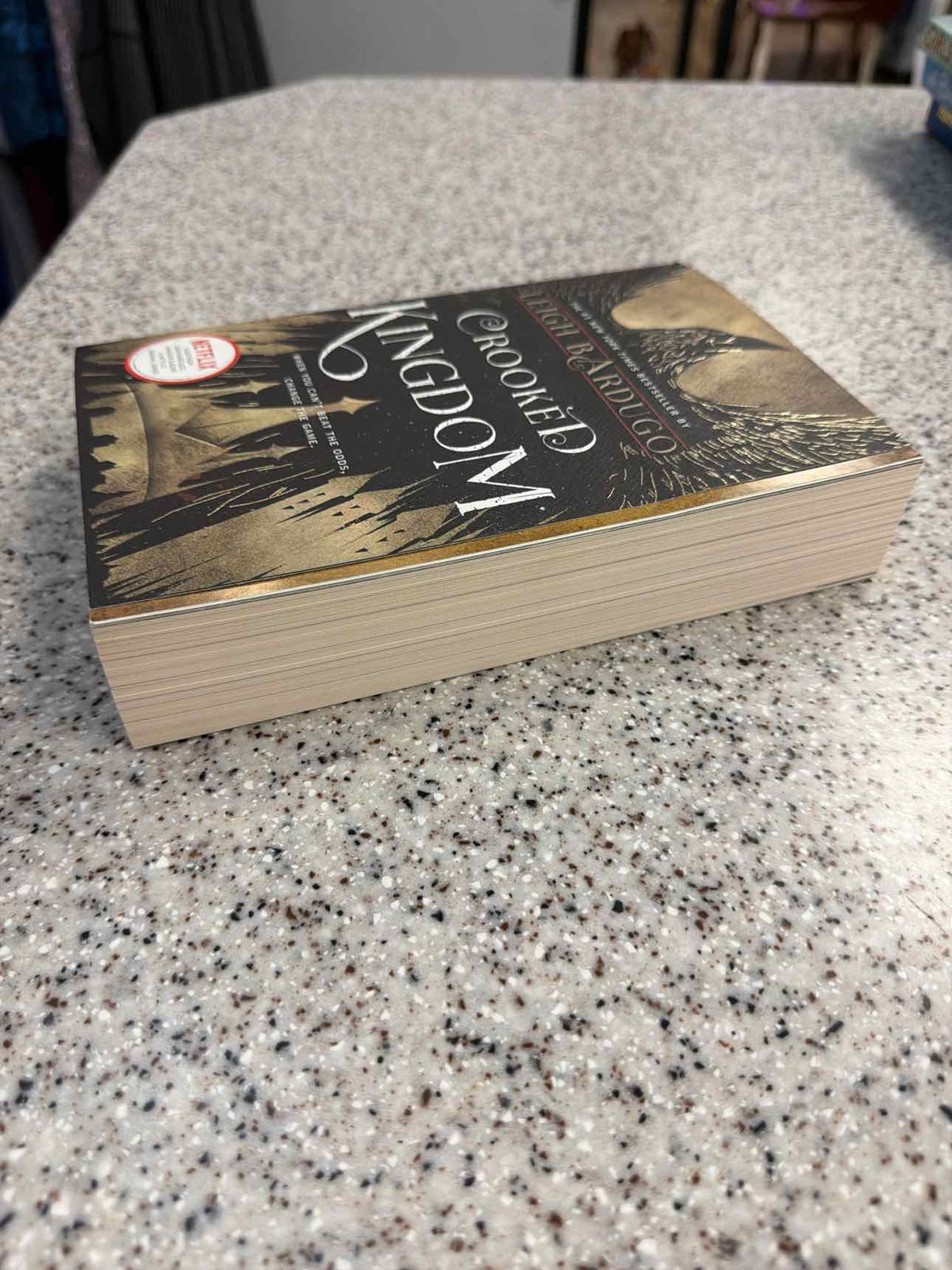 Crooked Kingdom by Leigh Bardugo paperback book