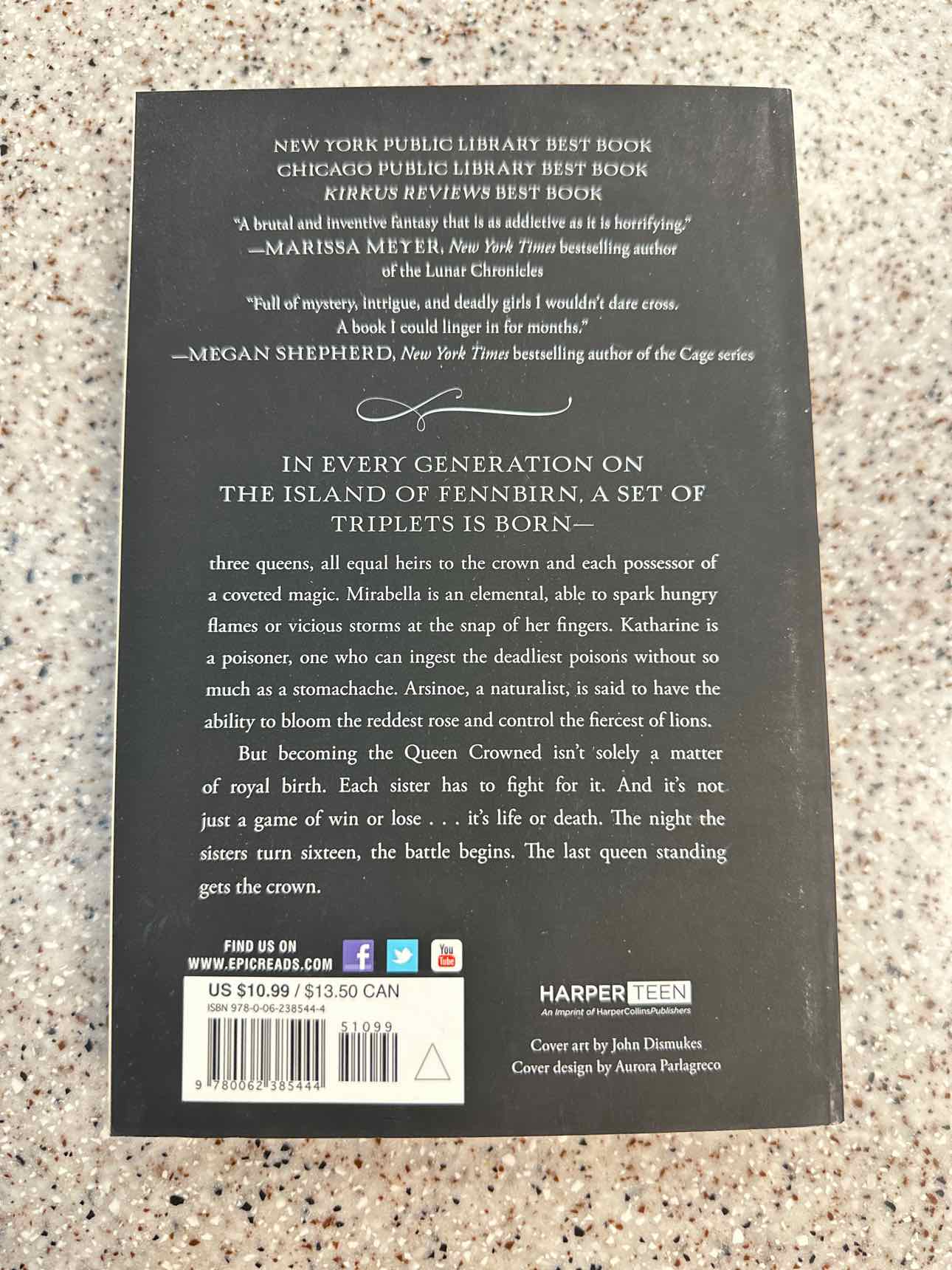 NEW Three Dark Crowns Book by Kendare Blake (Paperback)