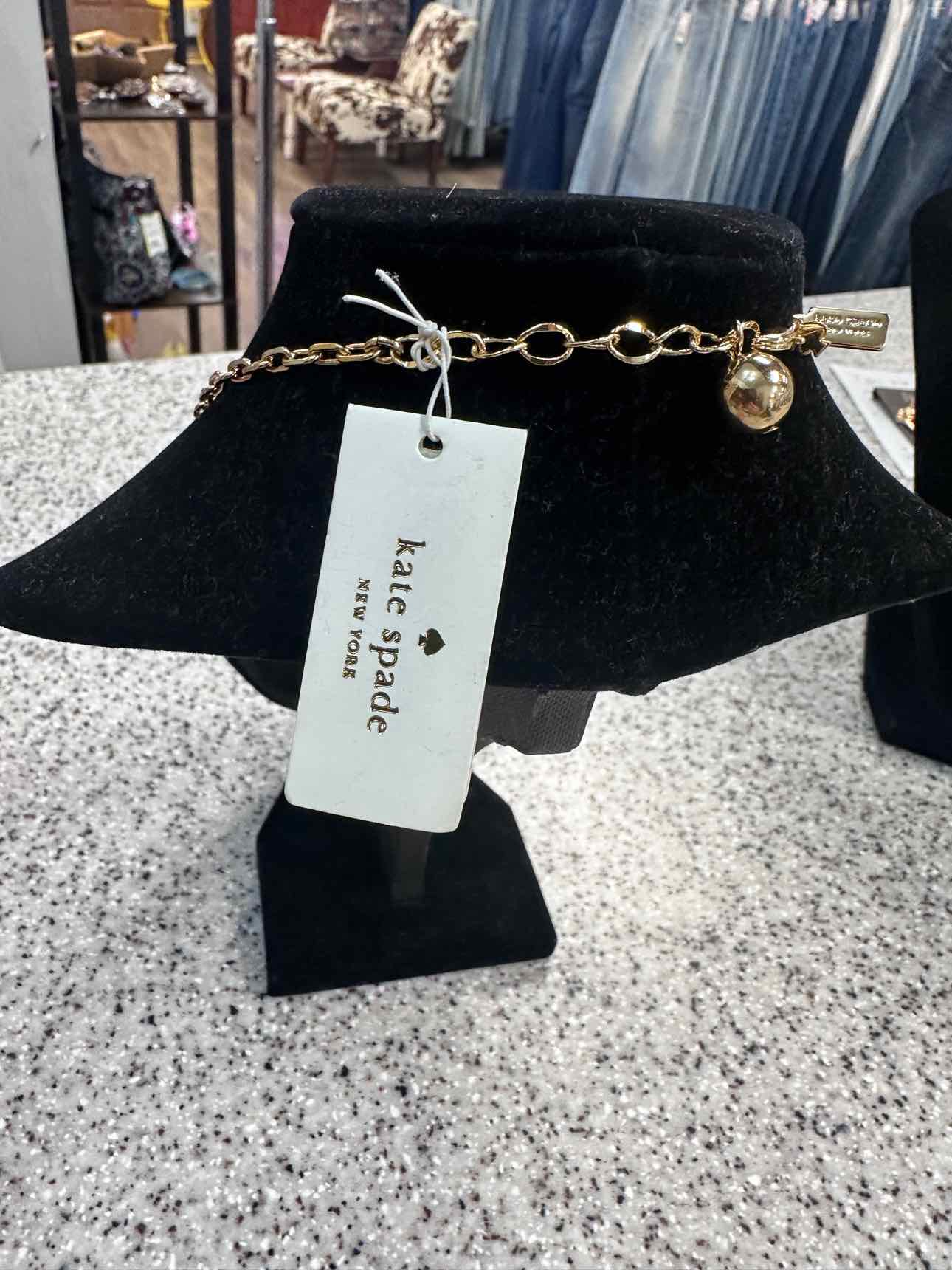 Kate Spade Stepping Stone Collar Black Onyx Gems Black Necklace NWT