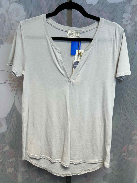 White Crow Size Small Tan Top