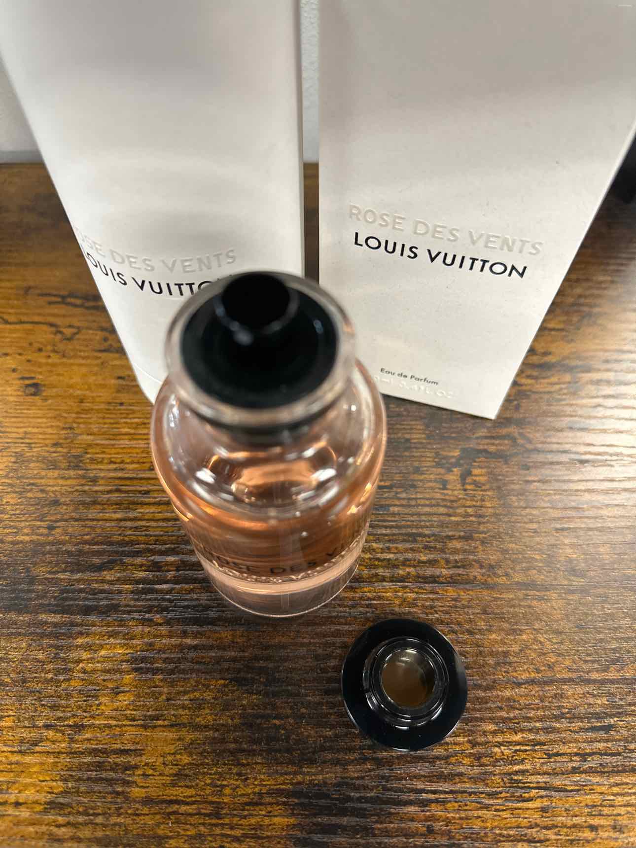 Louis Vuitton Rose Des Vents 100ml Perfume Spray Bottle