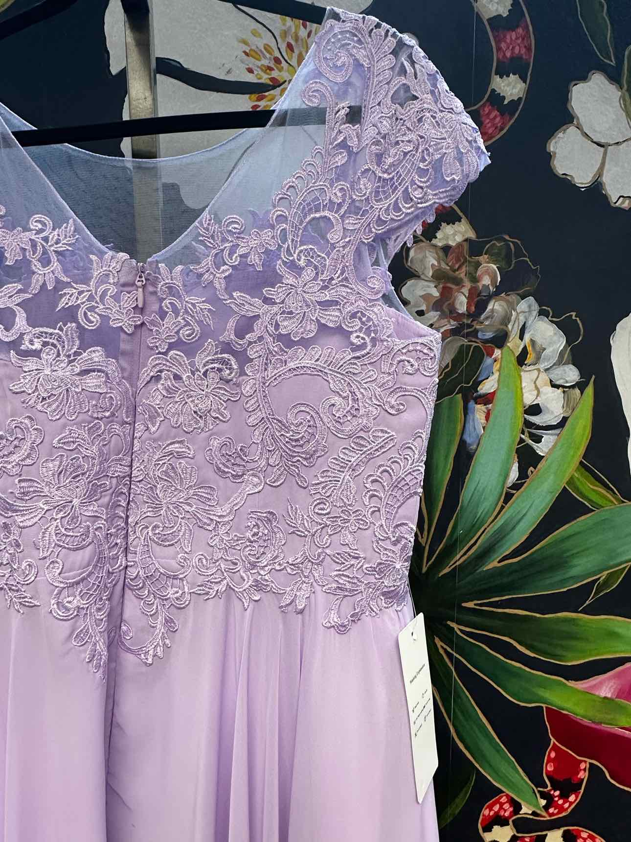 Lavetir Size 16W Lilac Formal Dress NWT