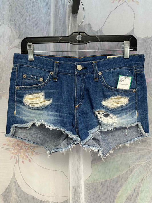 rag & bone Distressed Cut Offs Size 24 Denim Shorts