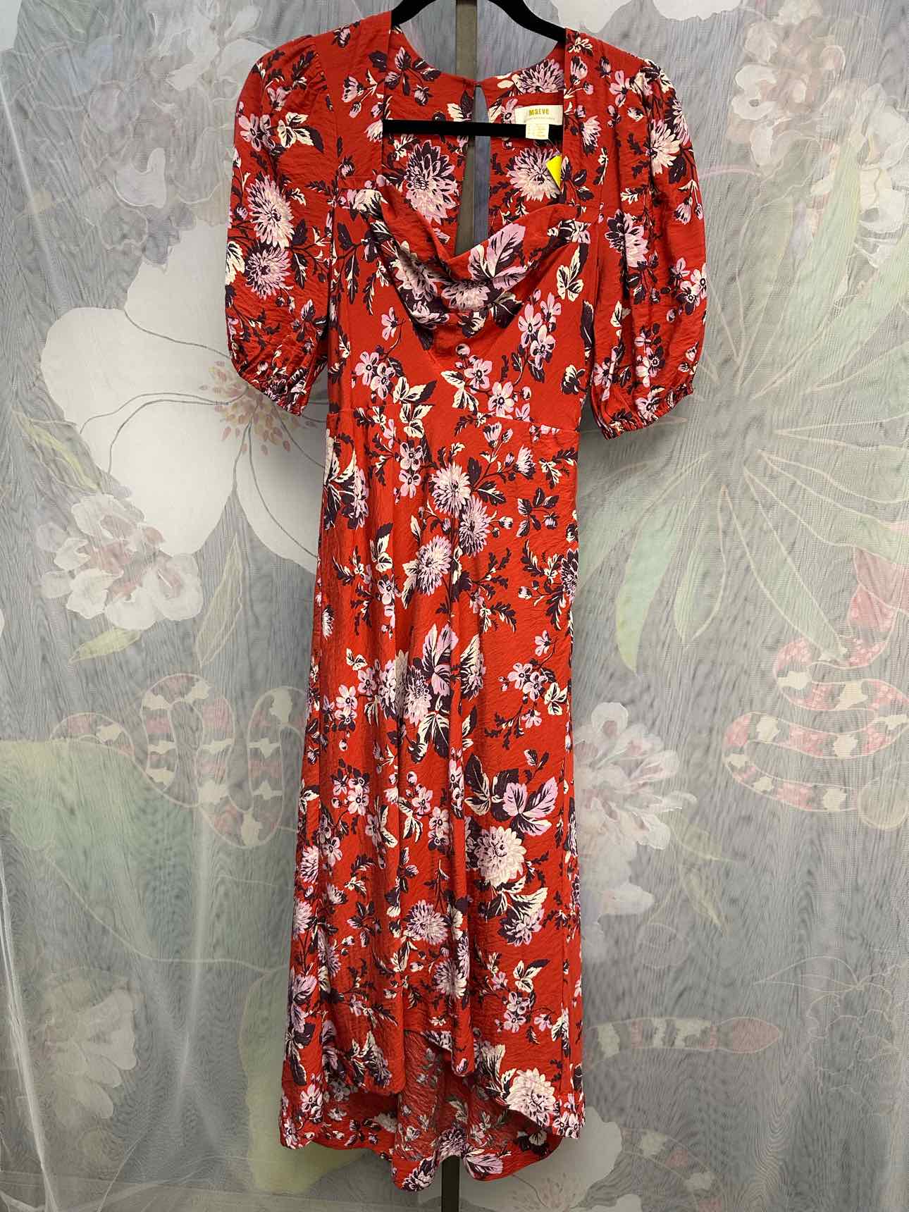 Maeve Size 0 Red Dress