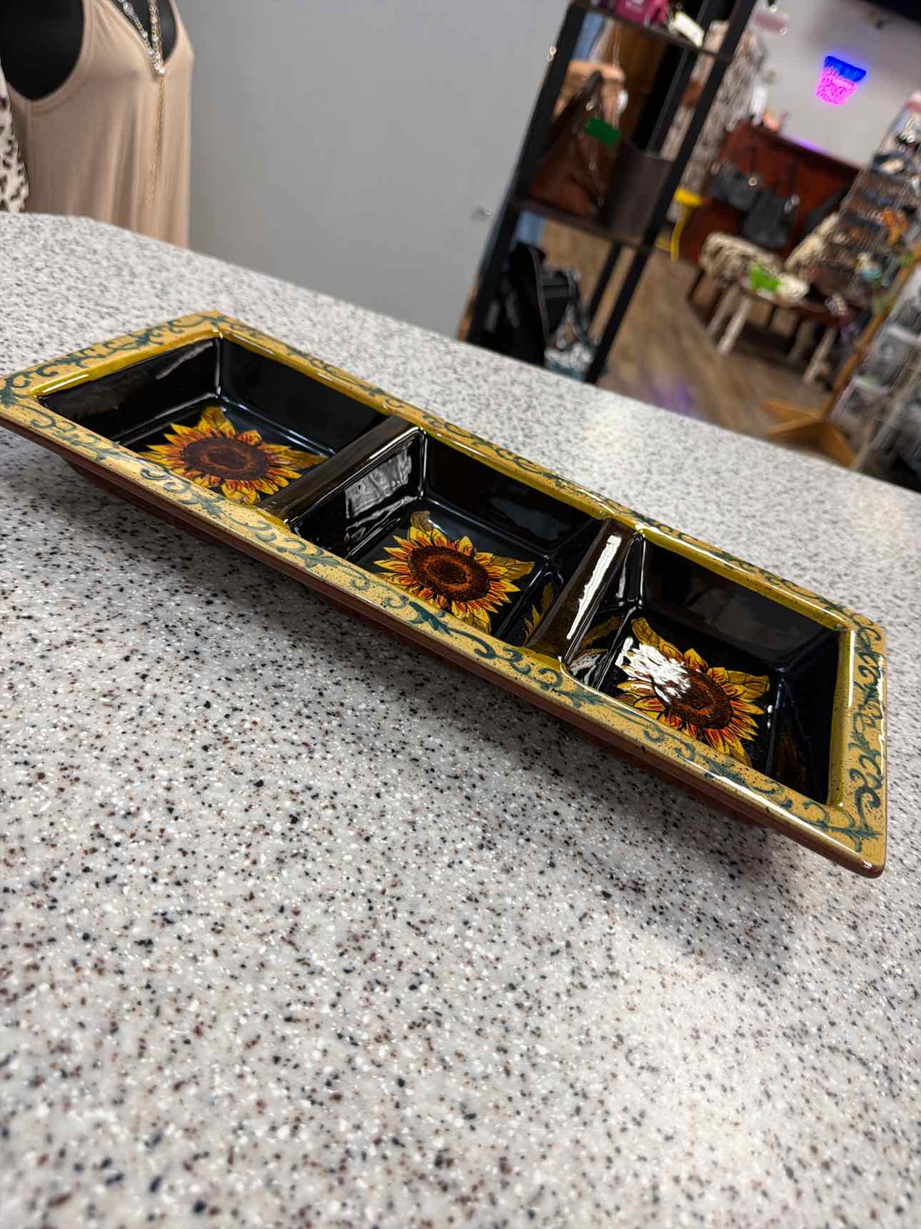 Hobby Lobby Black/Yellow Home Decor