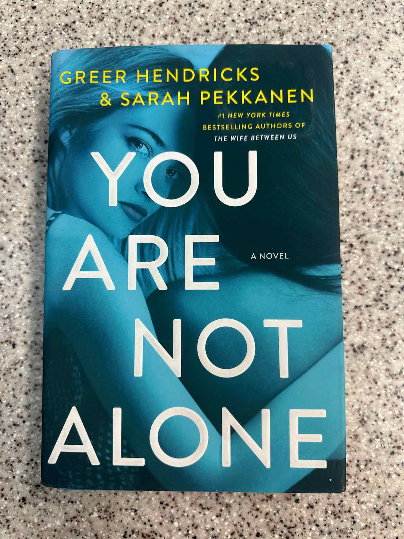 You Are Not Alone by Greer Hendricks & Sarah Pekkanen Hardcover Book