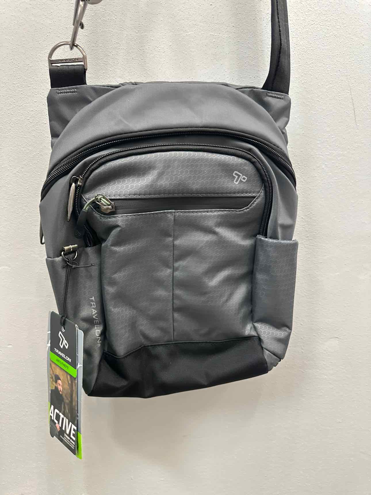 Travelon Size Medium Charcoal Handbags