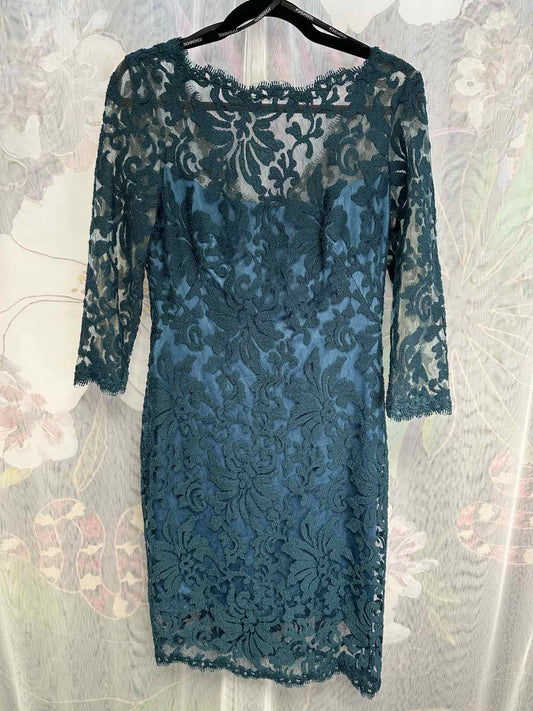Tadashi Size 6 Teal Dress