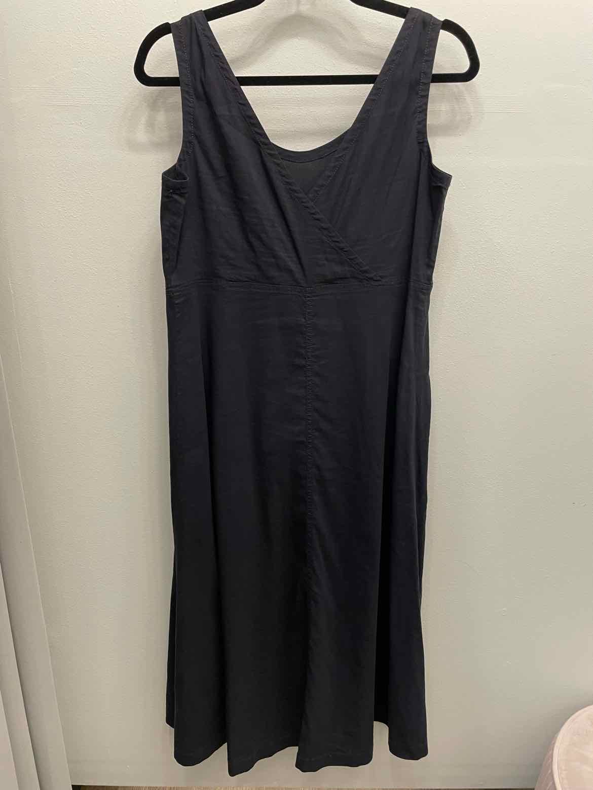 Eileen Fisher Size Large Black Dress