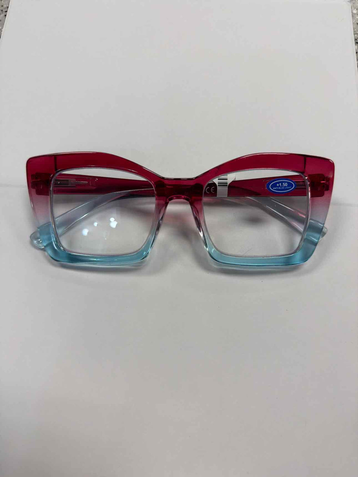 Oversized Tortoise Shell Cheater Readers Glasses