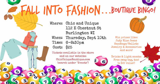 Boutique Bingo Ticket