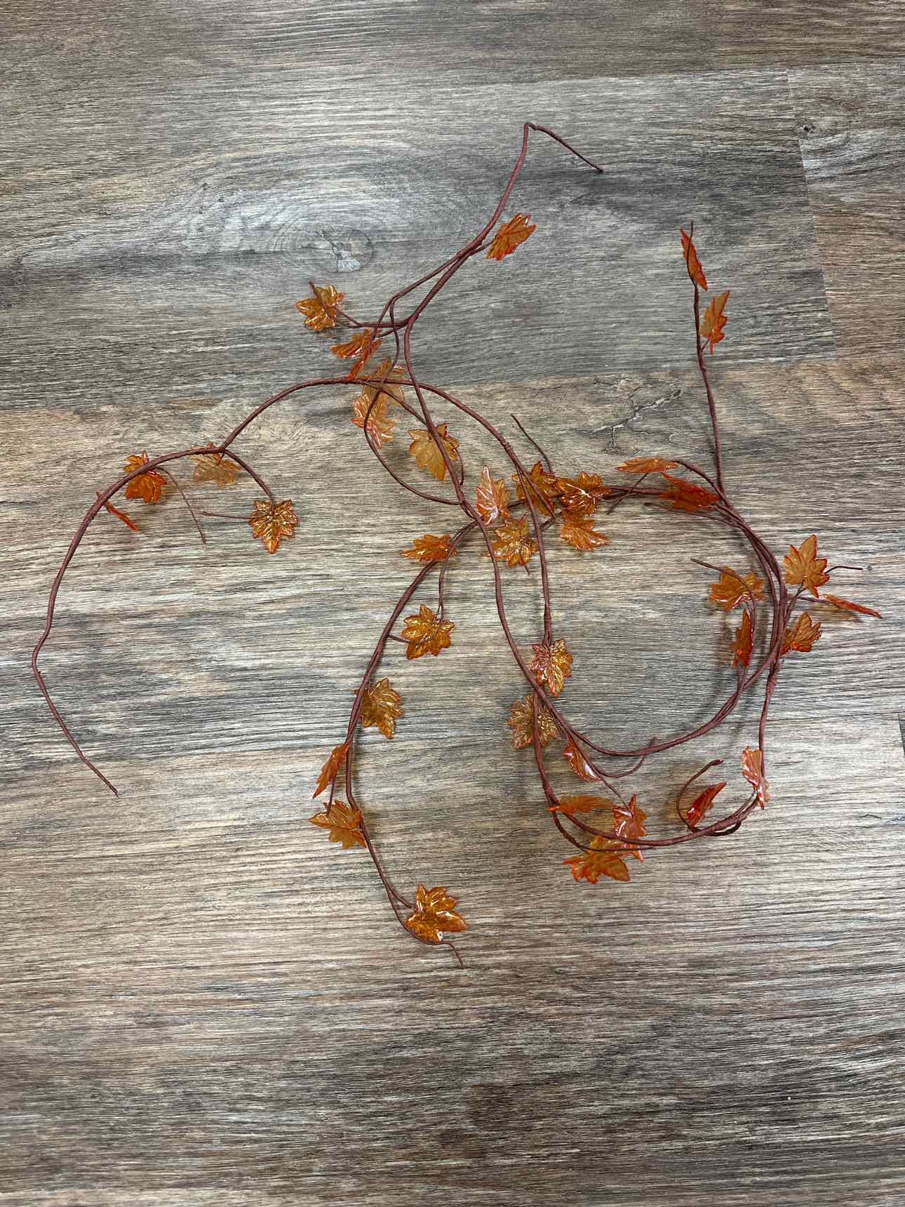 Two Fall Leaf Strands of Garland Home Decor
