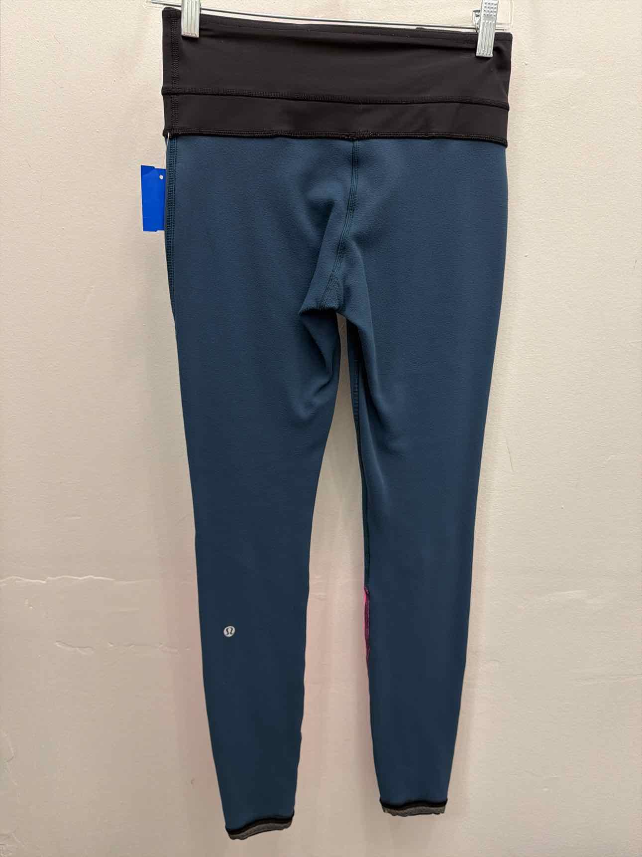 Lululemon Size 6 Align High-Rise Long Pants Teal Pink Athletics