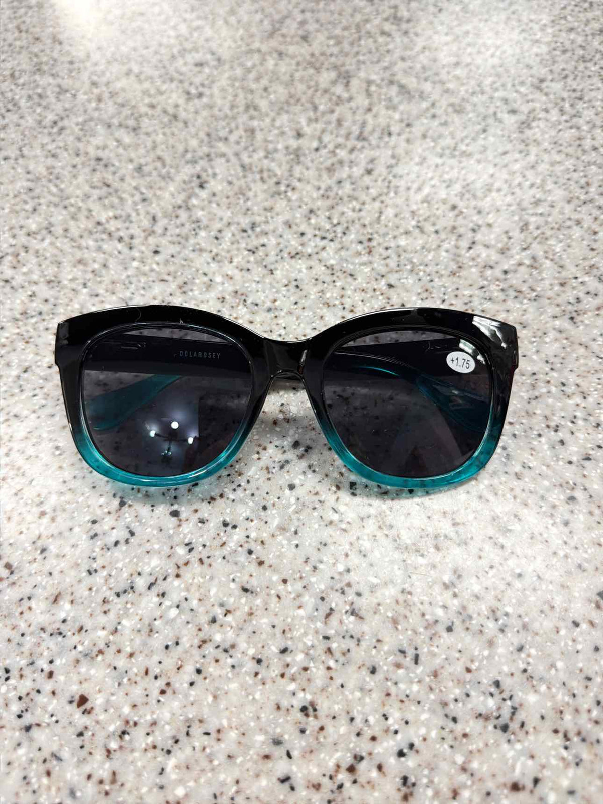 Tortoise Shell or Solid Cheater Reader Sunglasses