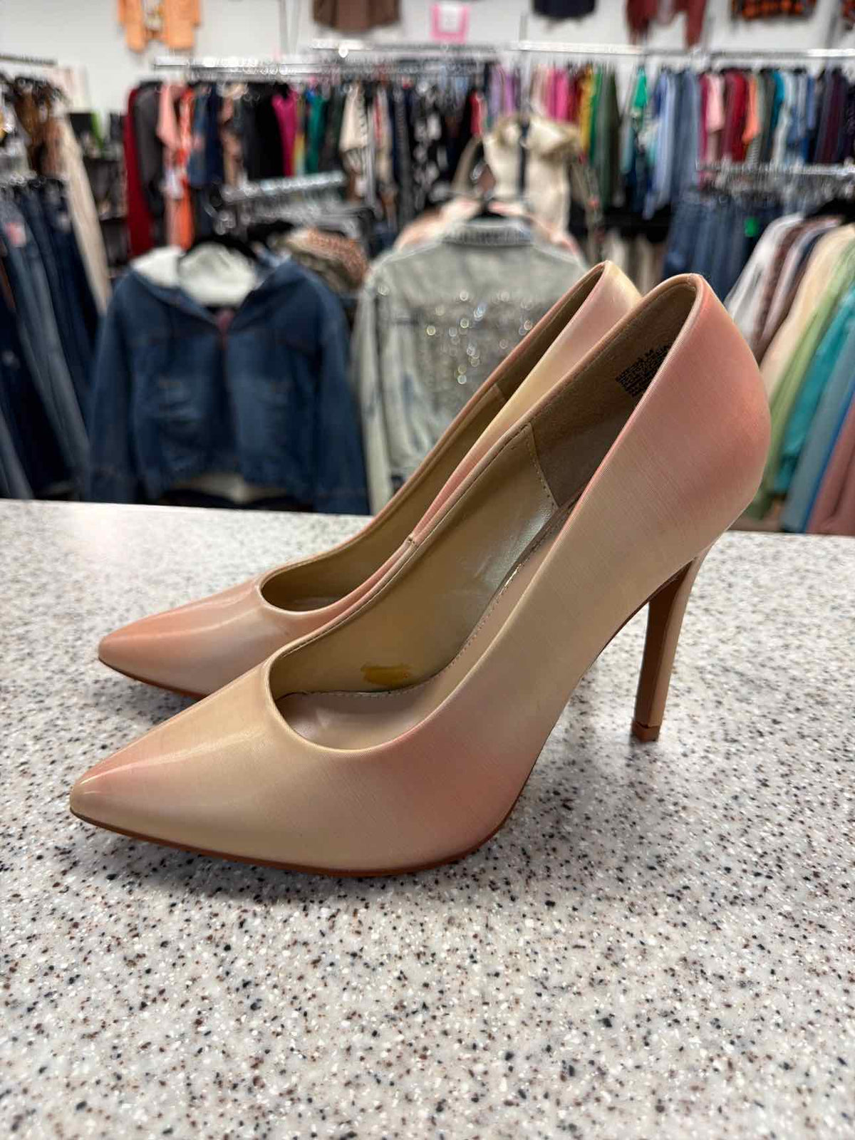 Torta Caliente Pink Gradient Pointed-Toe Stiletto Pumps Size 9